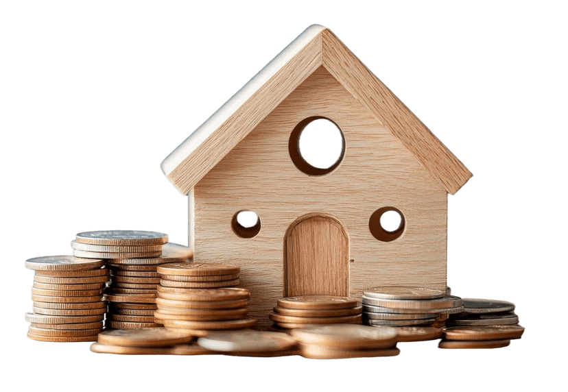 House and Coins